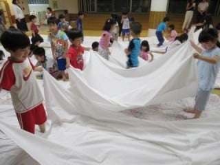 お泊まり会（年長組）